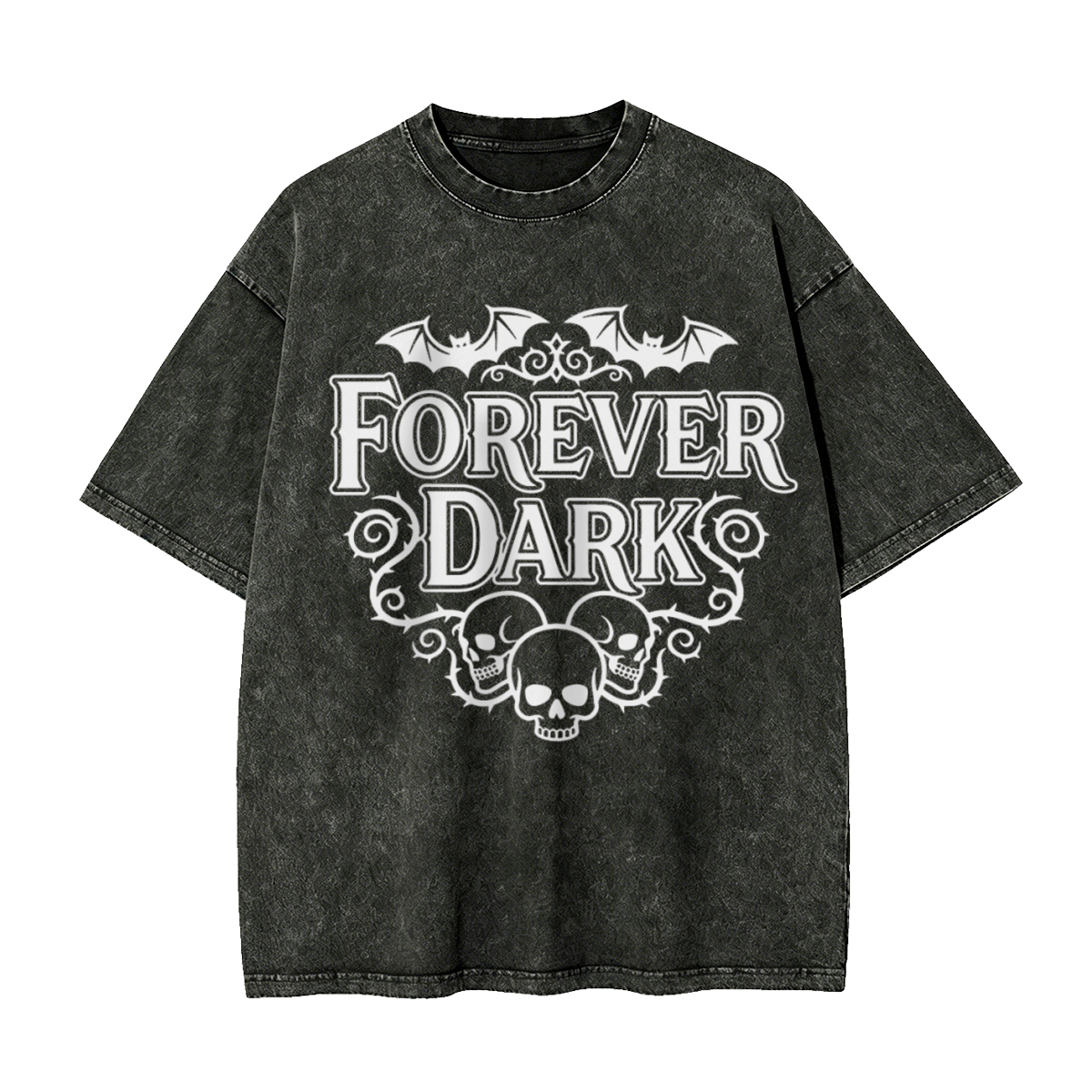 Forever Dark Goth Washed T-Shirt