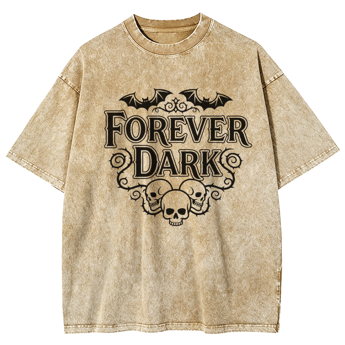 Forever Dark Goth Washed T-Shirt