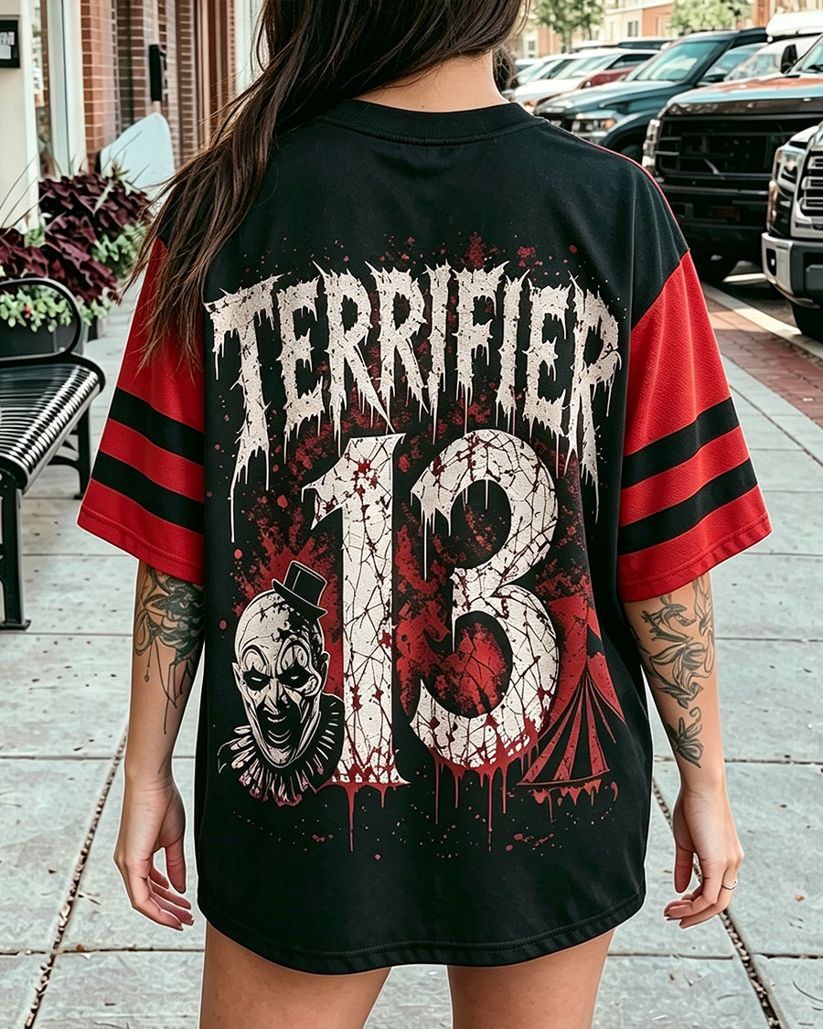 Sinister Carnival Clown Horror Mesh Jersey