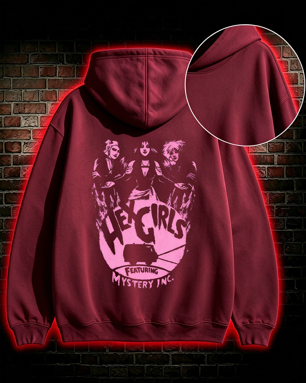 Hex Girls Featuring Mystery Inc Graphic Hoodie