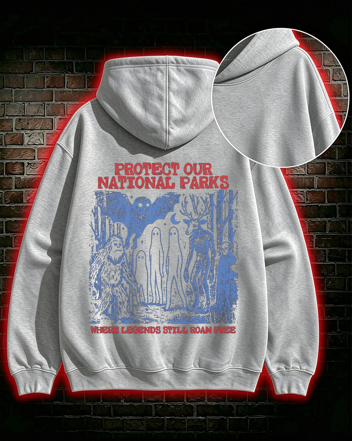Protect Our National Parks Where Legends Still Roam Free Hoodie