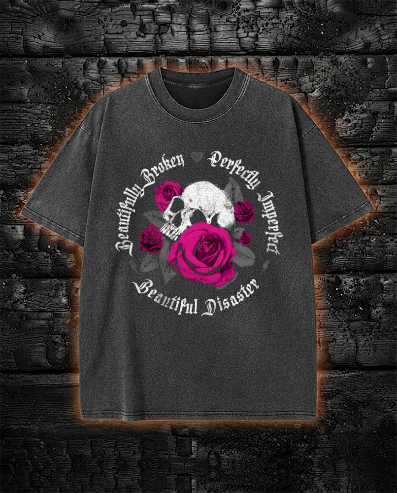 pink skull