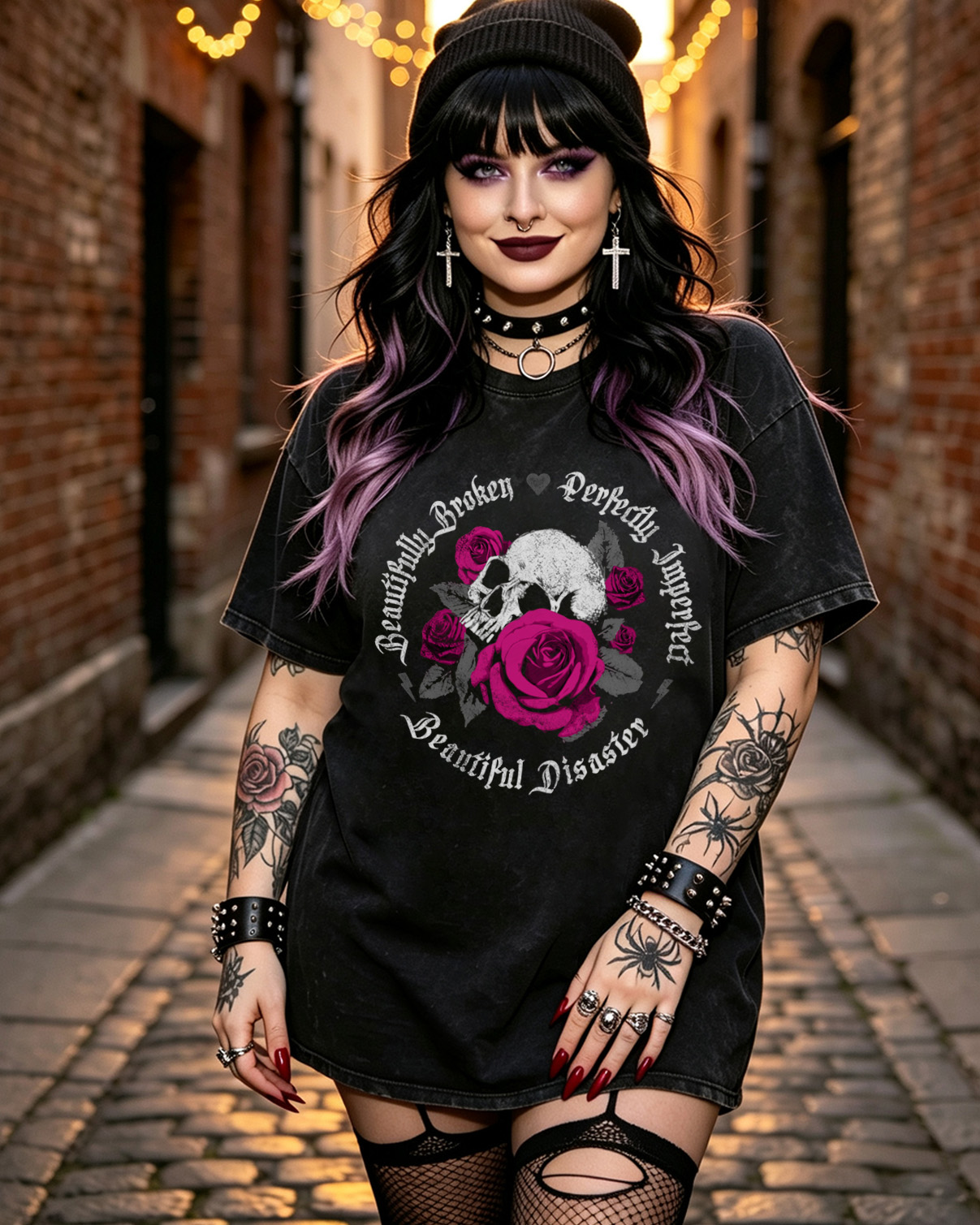 pink skull