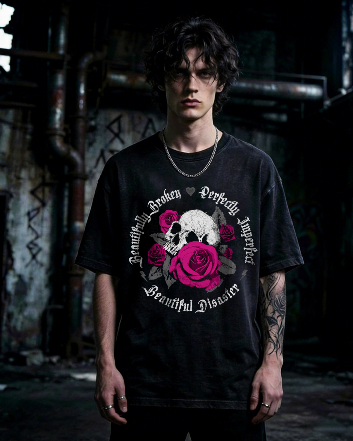 pink skull