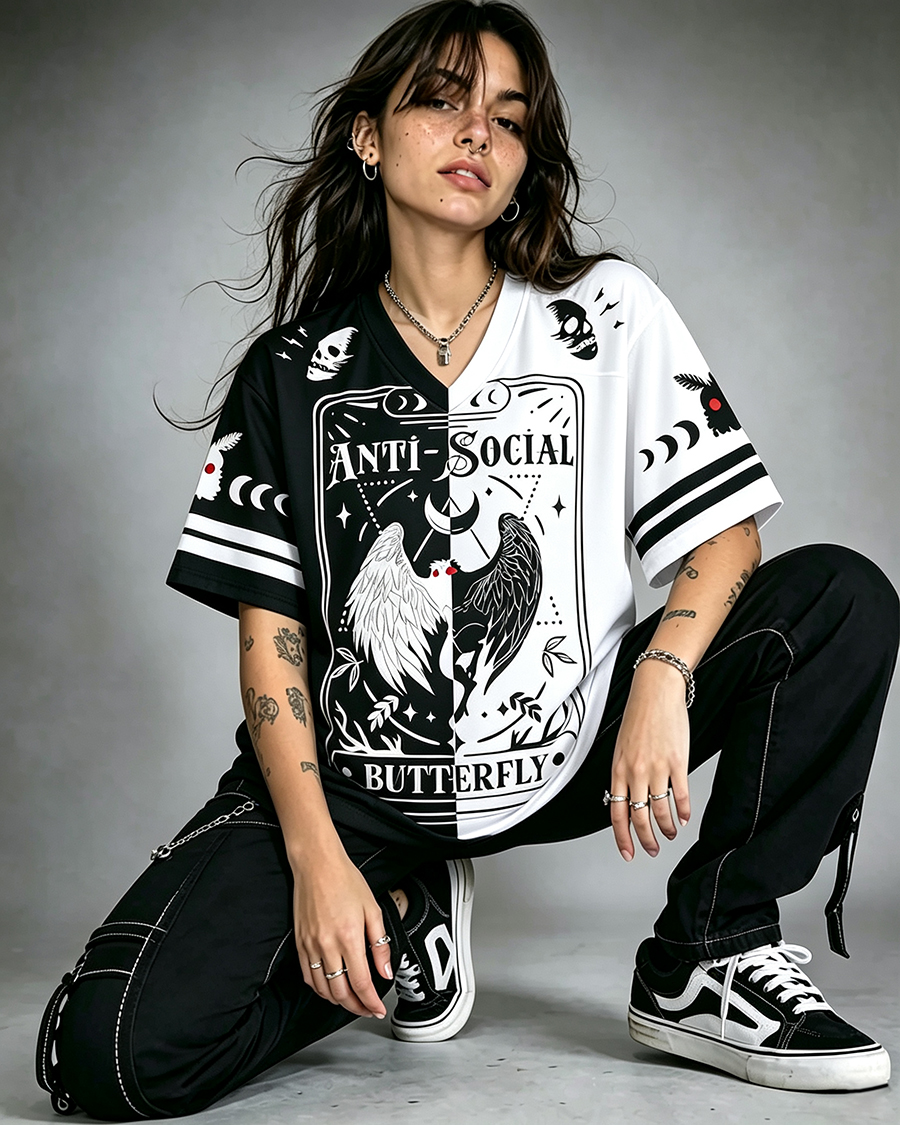 Anti-Social Butterfly Mesh Jersey