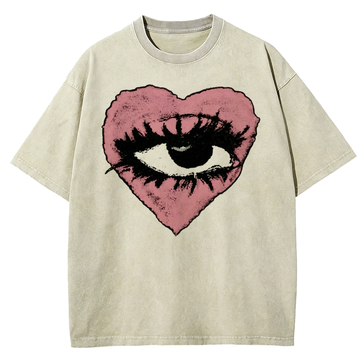 Creepy Pixel - Gothic Washed T-Shirt