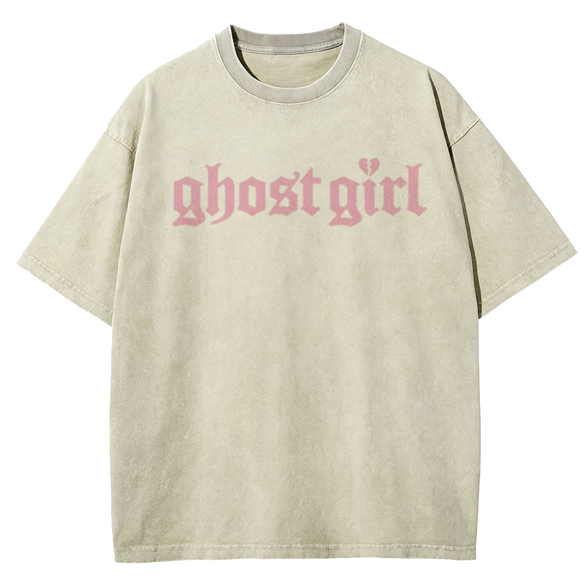 Ghost Girl Washed Oversized T-Shirt