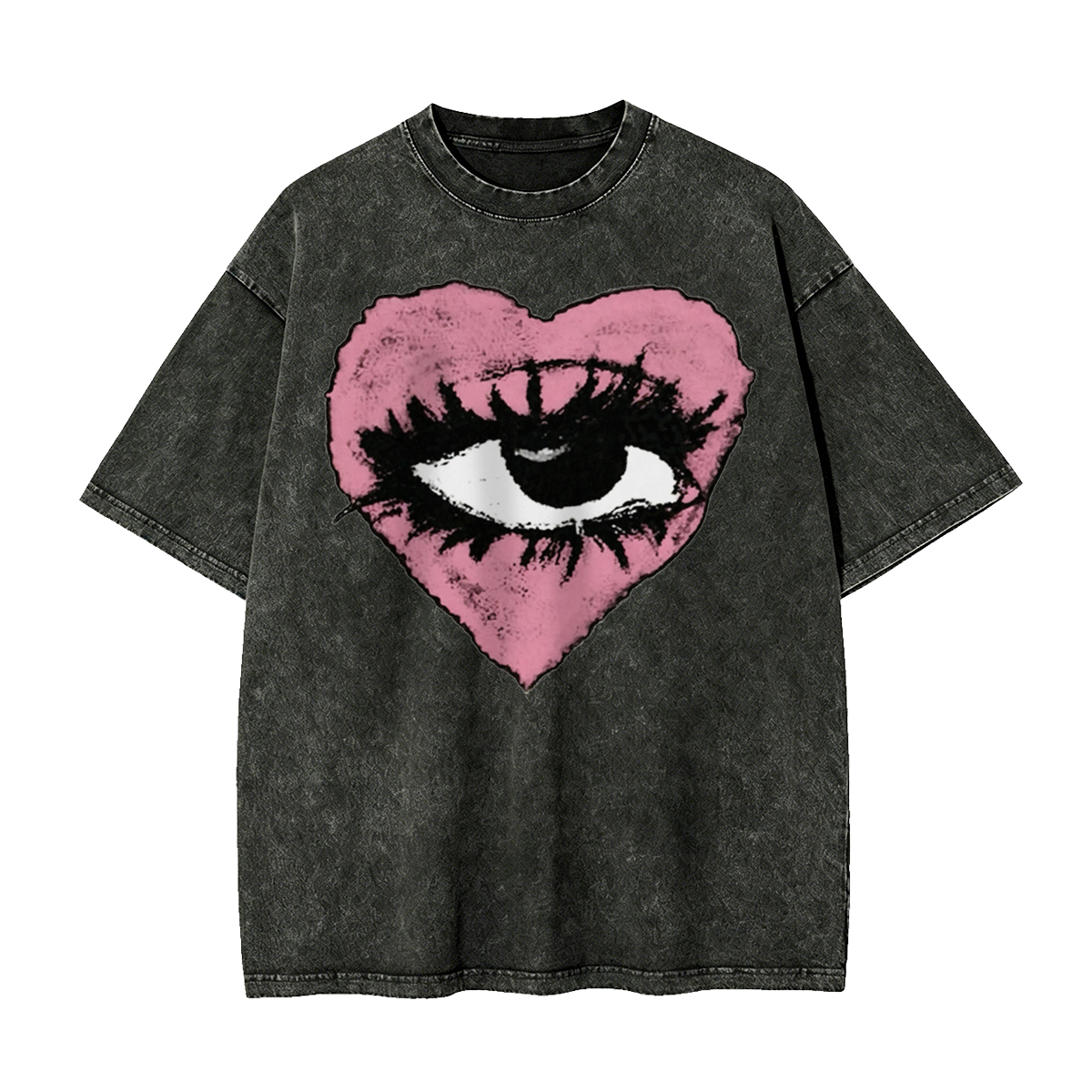Creepy Pixel - Gothic Washed T-Shirt