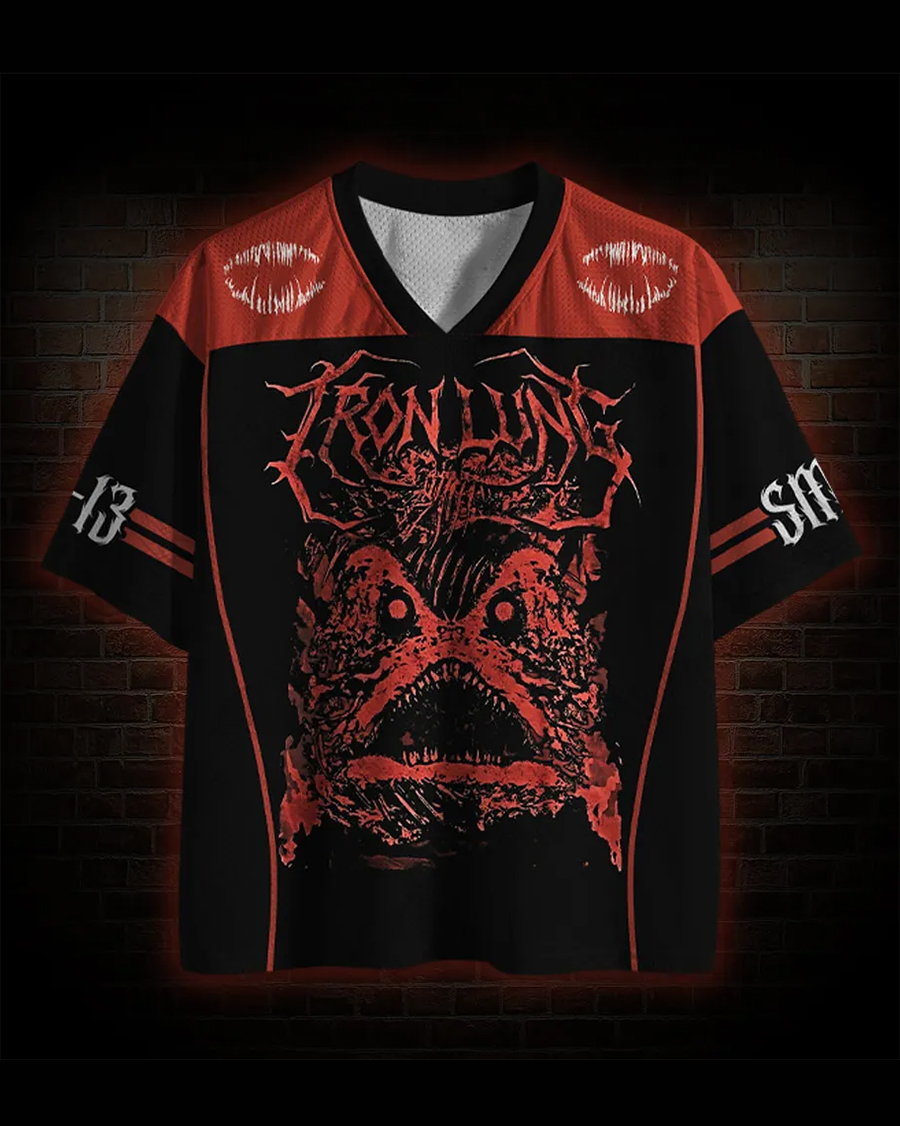 Blood Sea Monster Horror Mesh Jersey