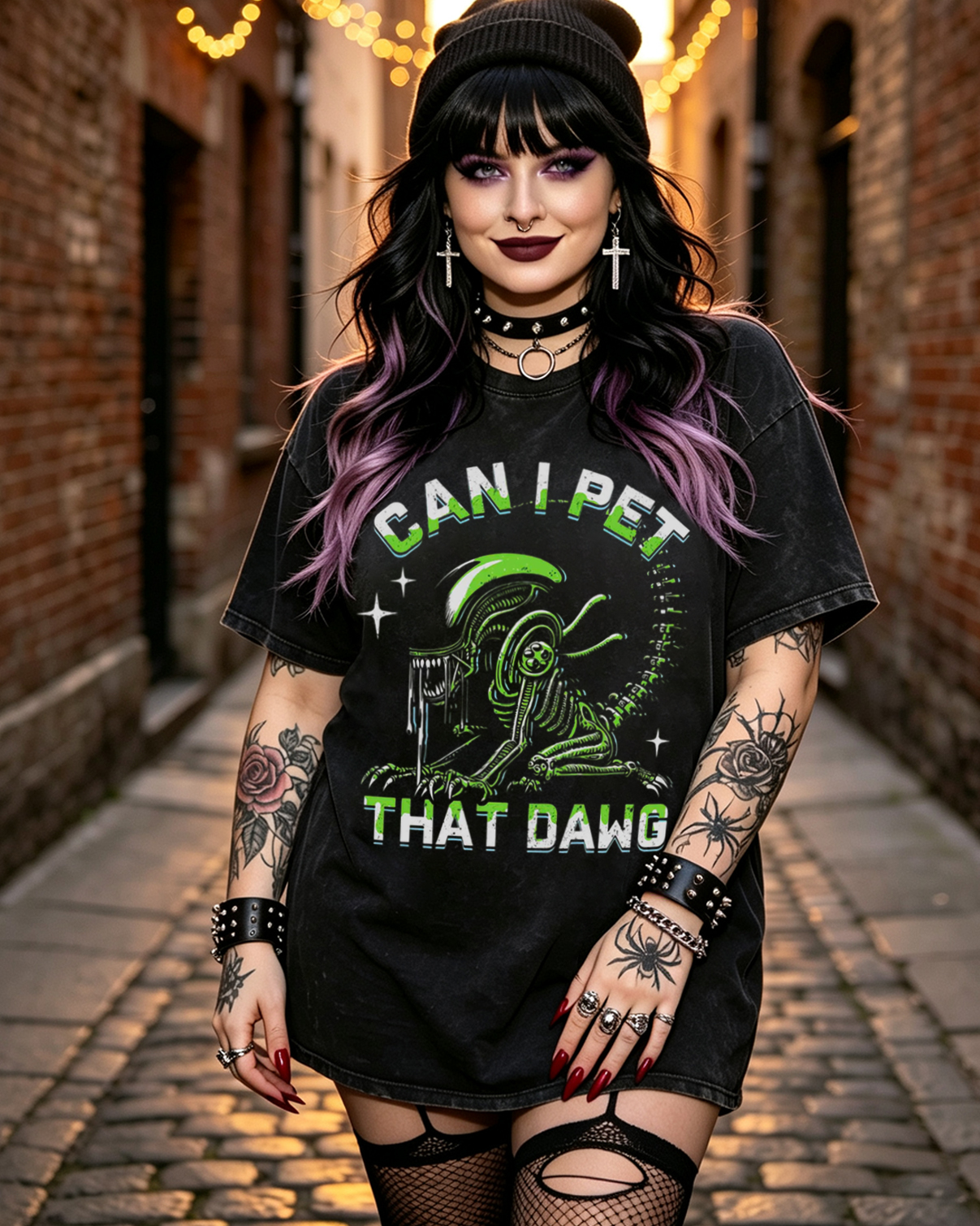 Can I Pet That Dawg Washed T-Shirt