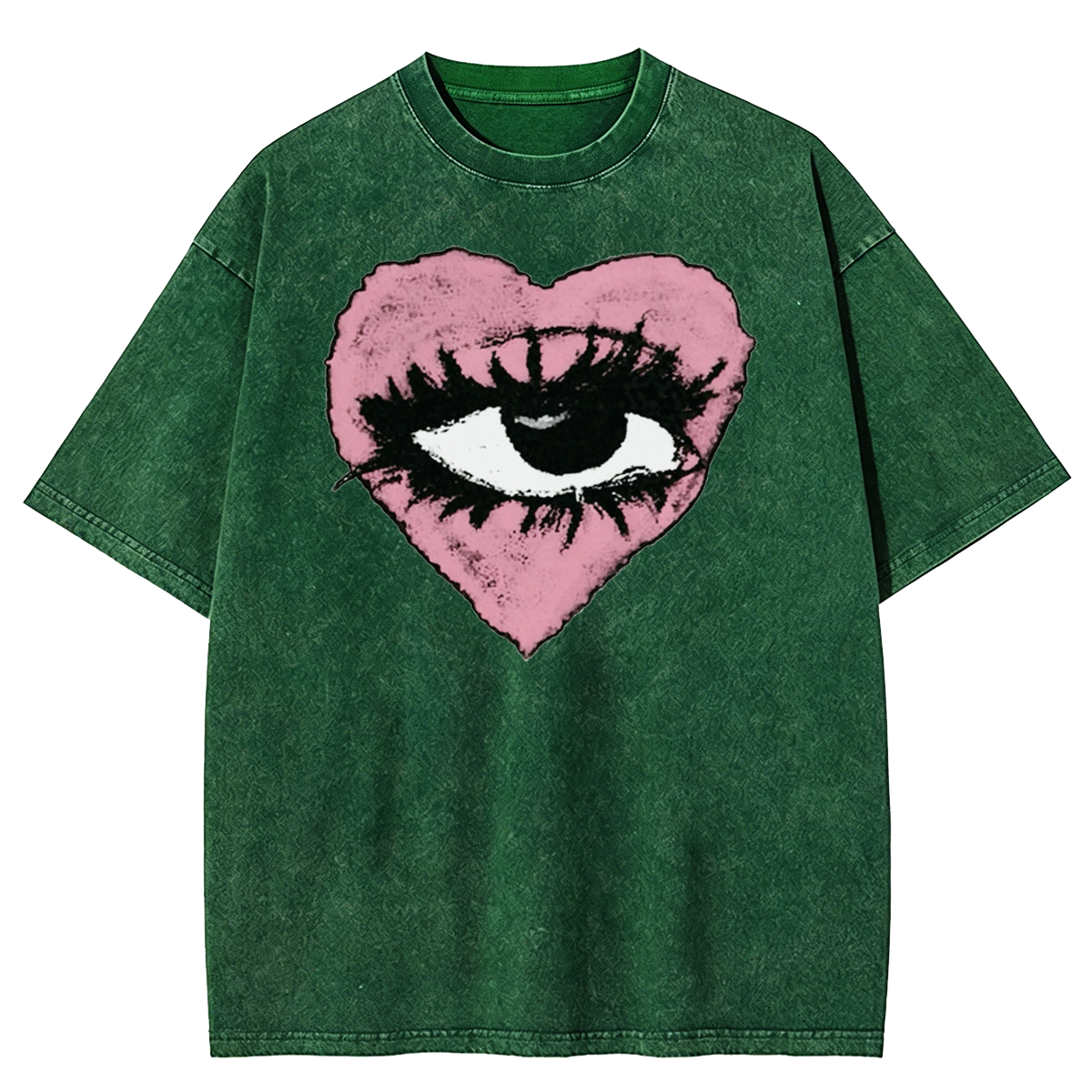 Creepy Pixel - Gothic Washed T-Shirt
