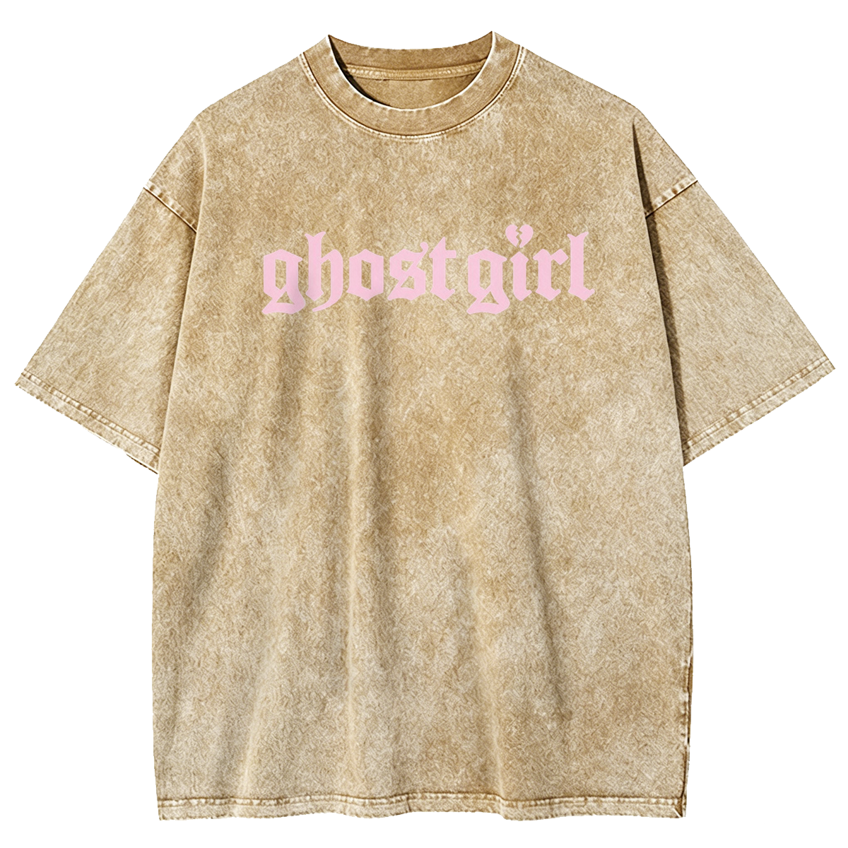 Ghost Girl Washed Oversized T-Shirt