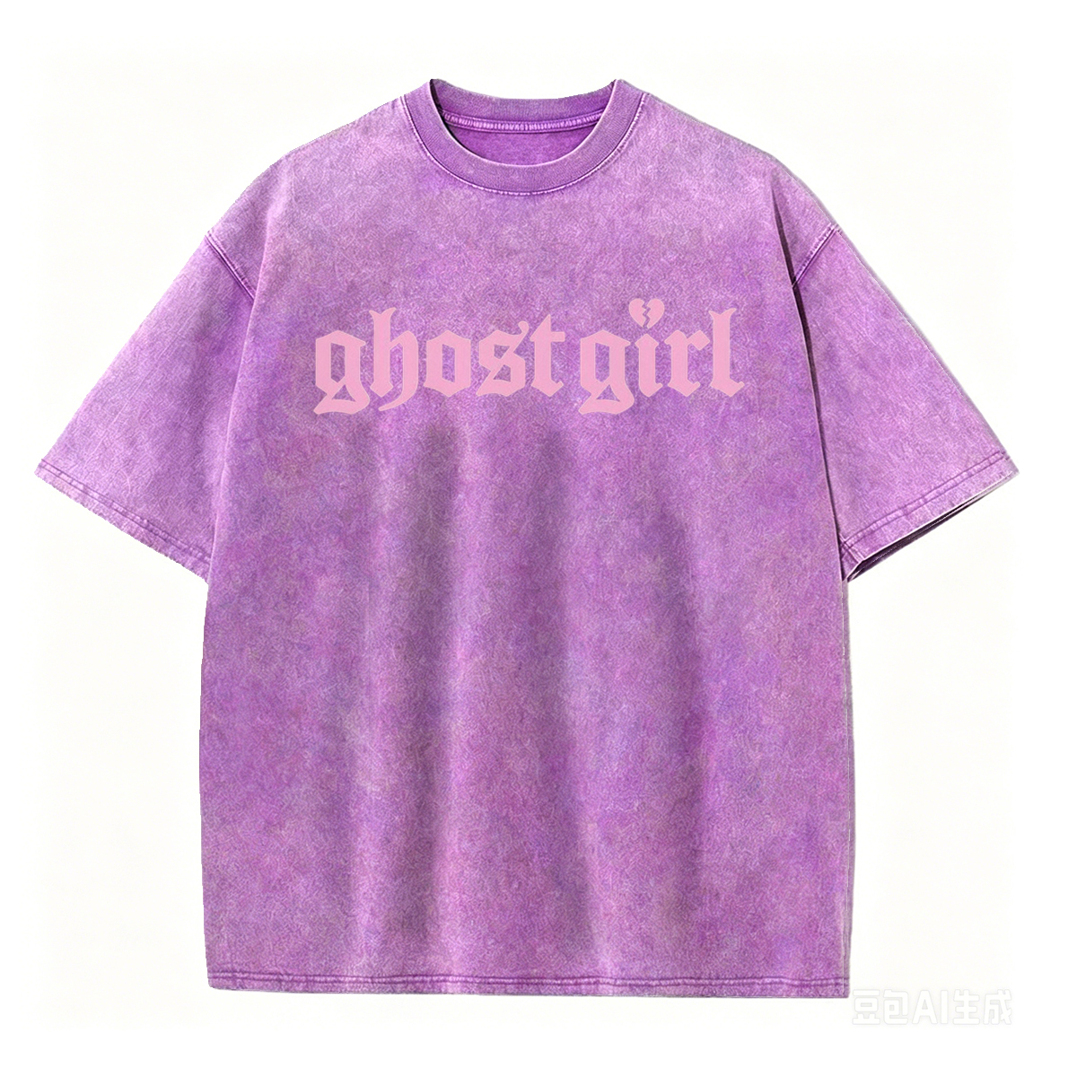 Ghost Girl Washed Oversized T-Shirt