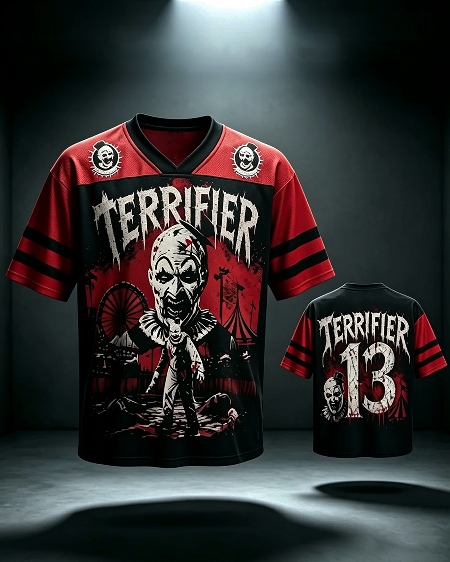 Sinister Carnival Clown Horror Mesh Jersey