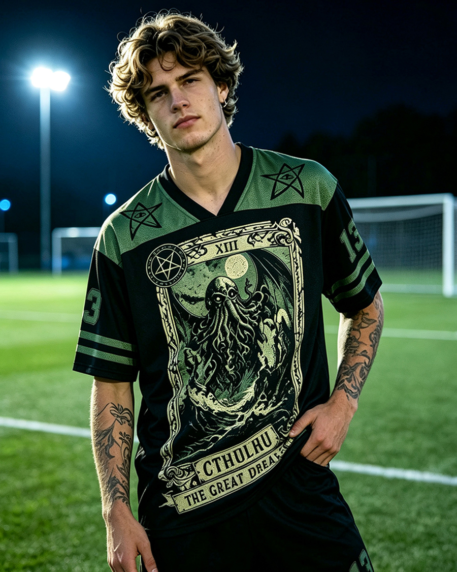 The Cthulhu Tarot Unisex Mesh Jersey