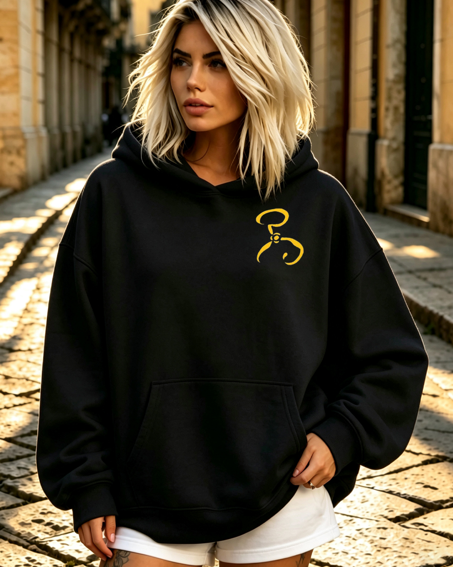 The King in Yellow Cthulhu Back Hoodie