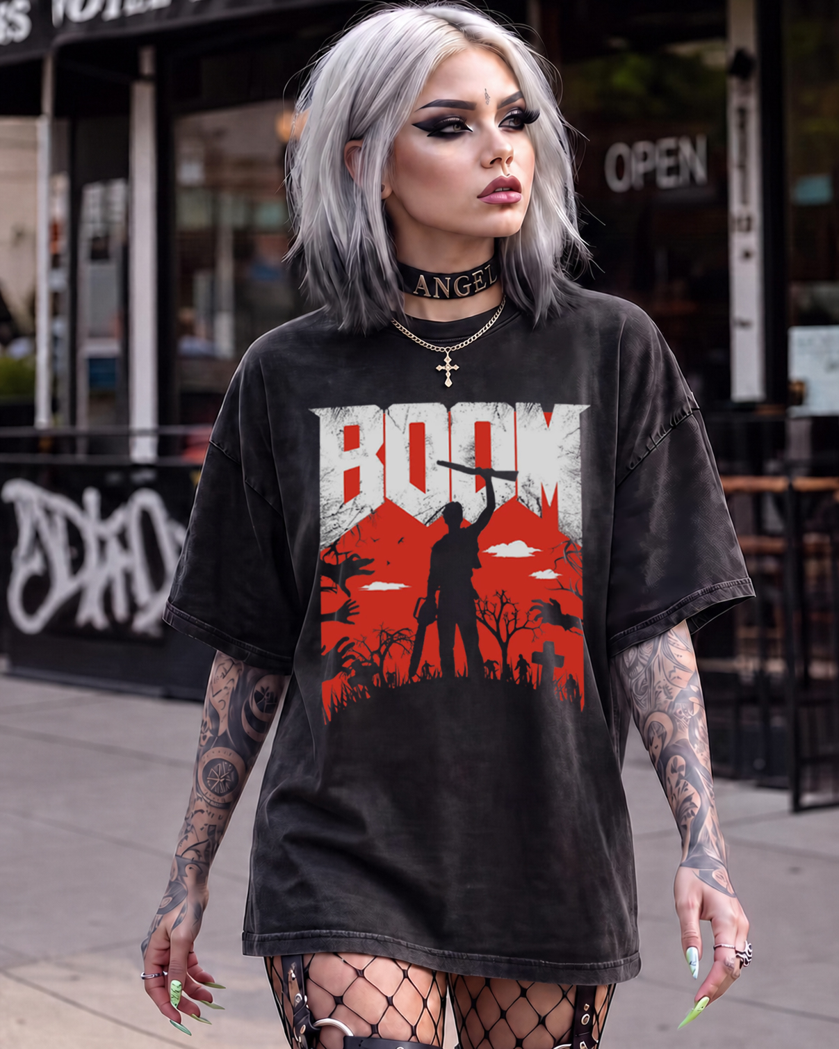 This is my boomstick - Boom Stick Washed T-Shirt