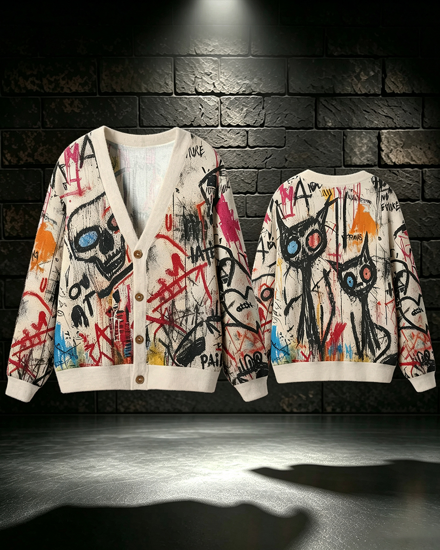 Vandalized Soul Cardigan Sweater