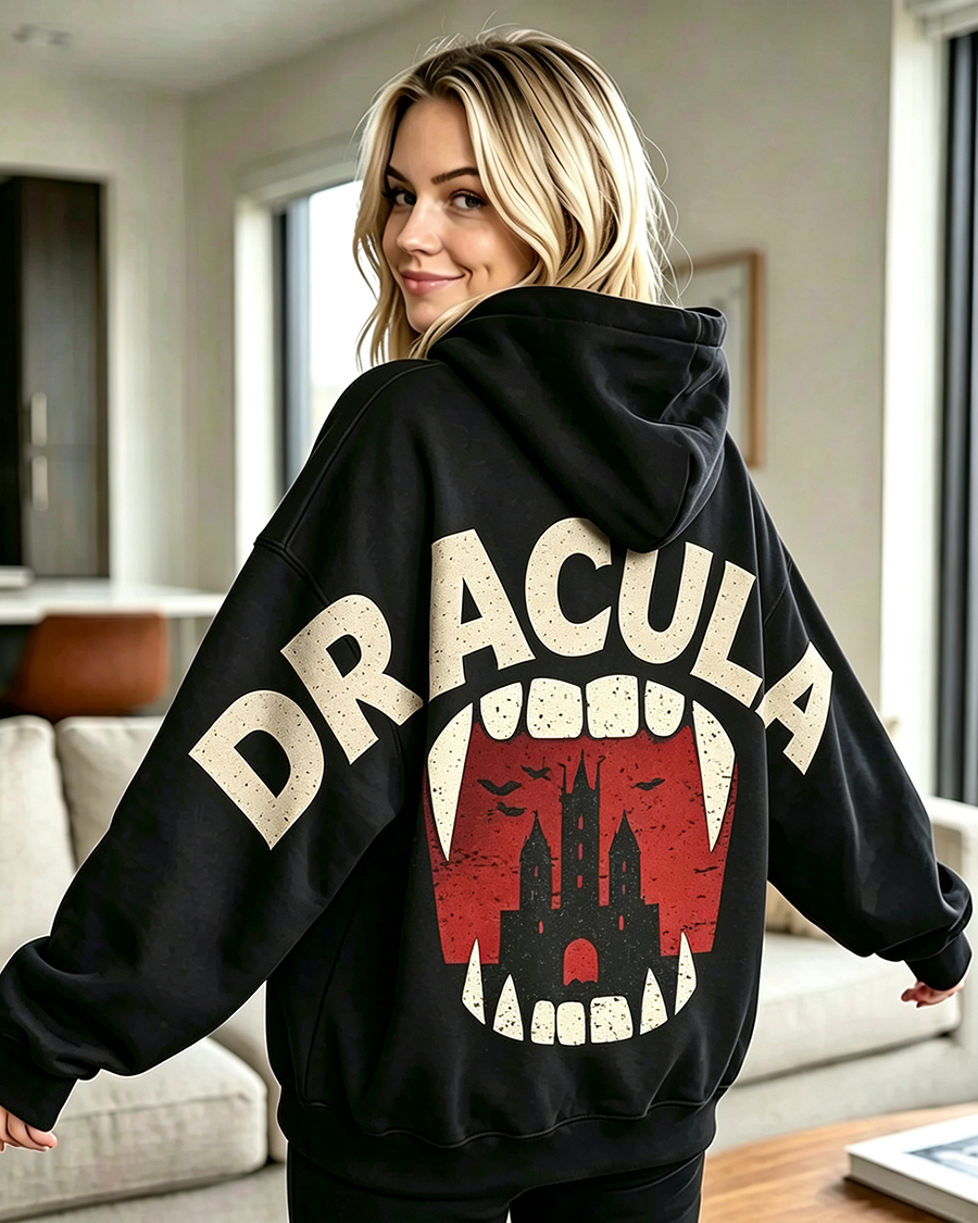 For The Blood Is The Life Washed Hoodie