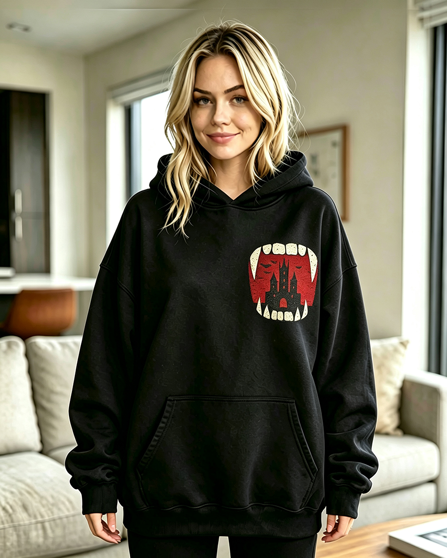 For The Blood Is The Life Washed Hoodie
