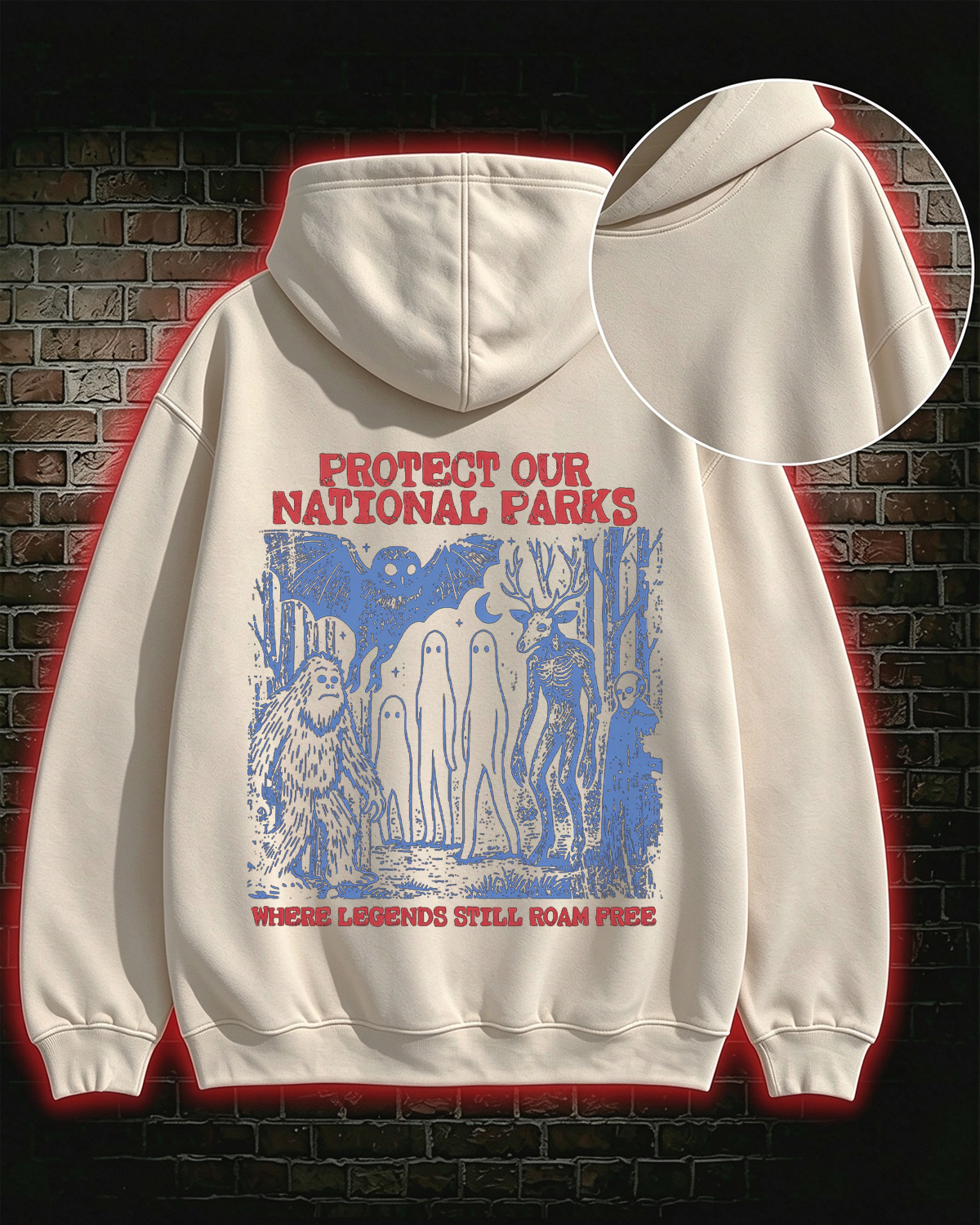 Protect Our National Parks Where Legends Still Roam Free Hoodie