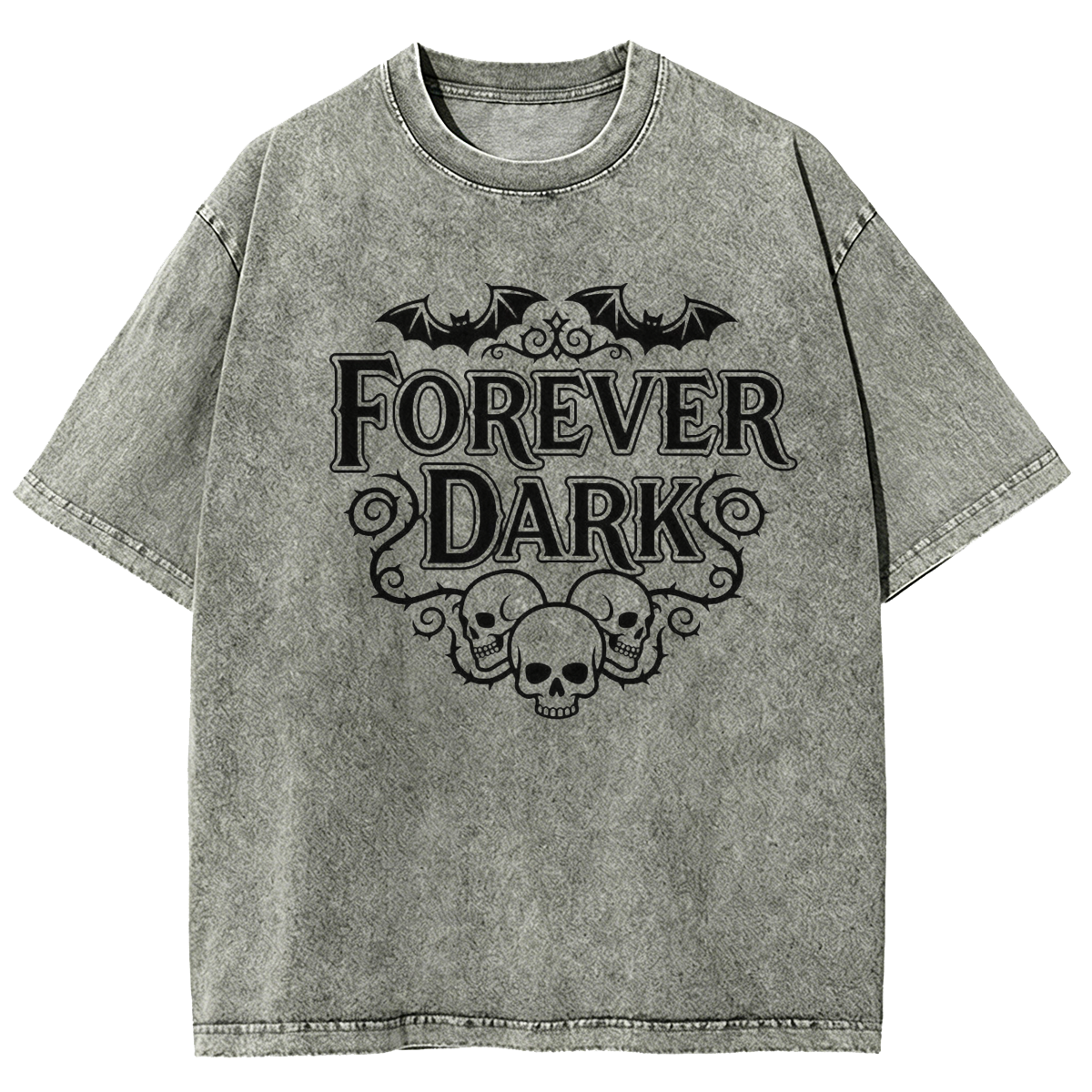 Forever Dark Goth Washed T-Shirt