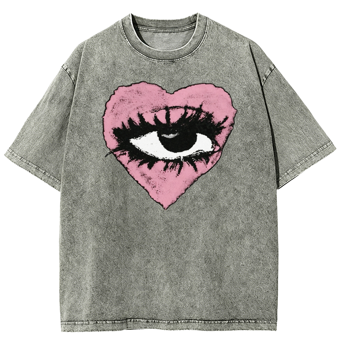 Creepy Pixel - Gothic Washed T-Shirt
