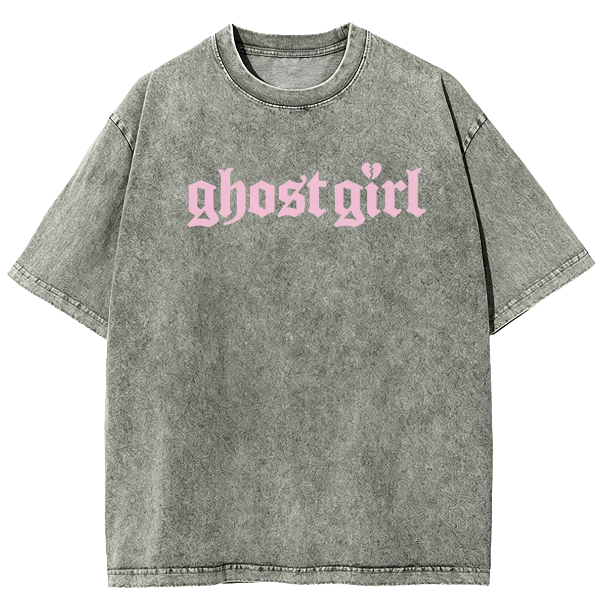 Ghost Girl Washed Oversized T-Shirt