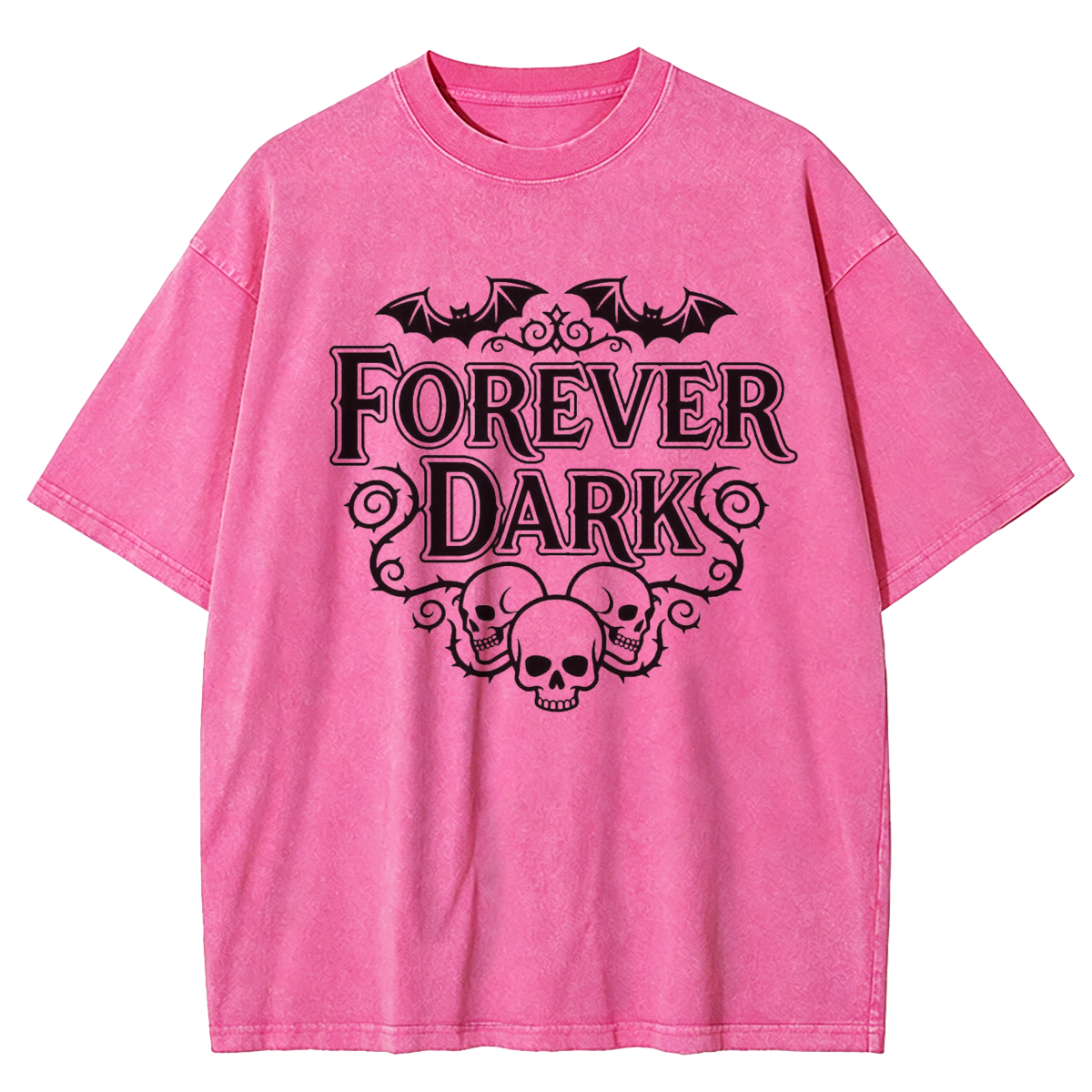 Forever Dark Goth Washed T-Shirt