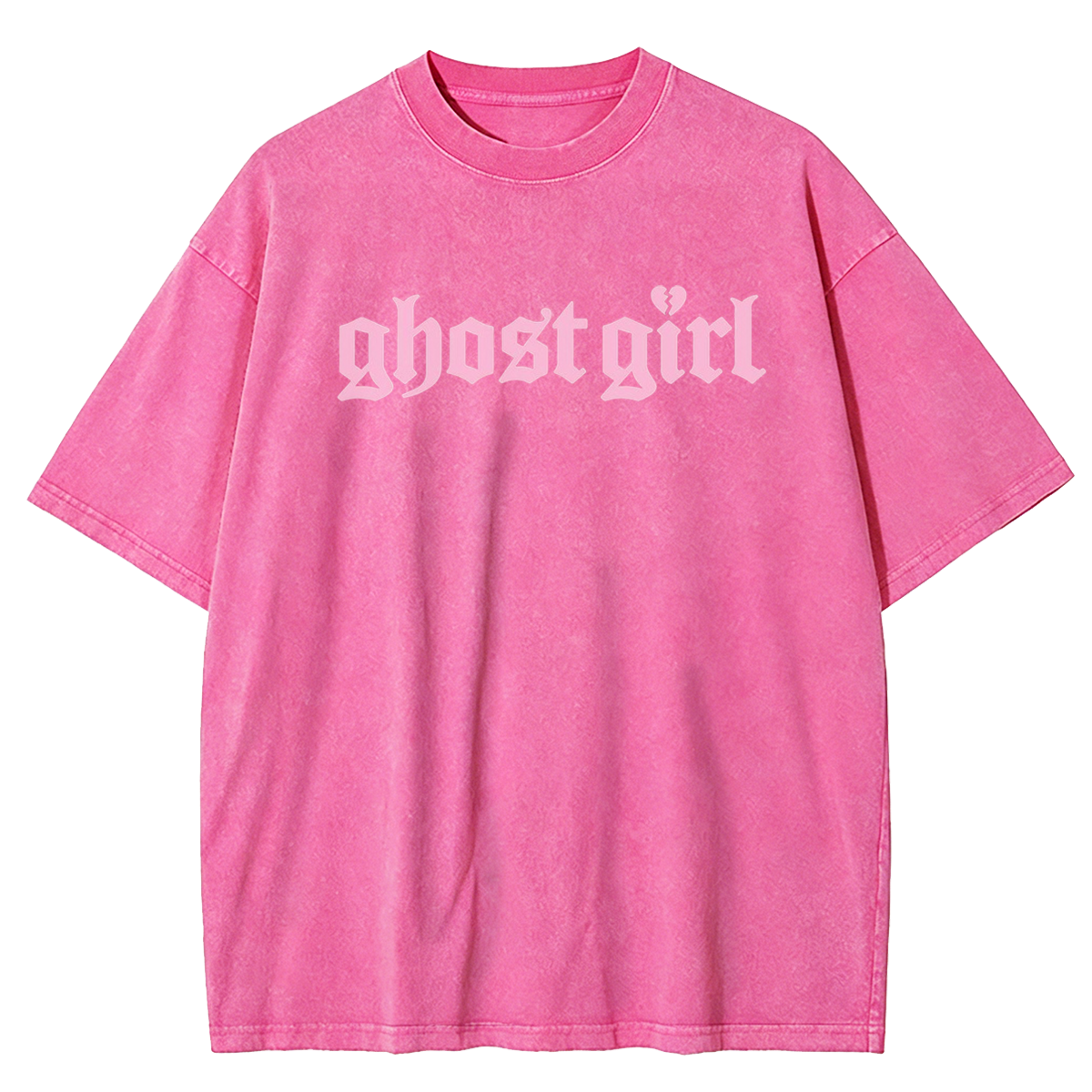 Ghost Girl Washed Oversized T-Shirt