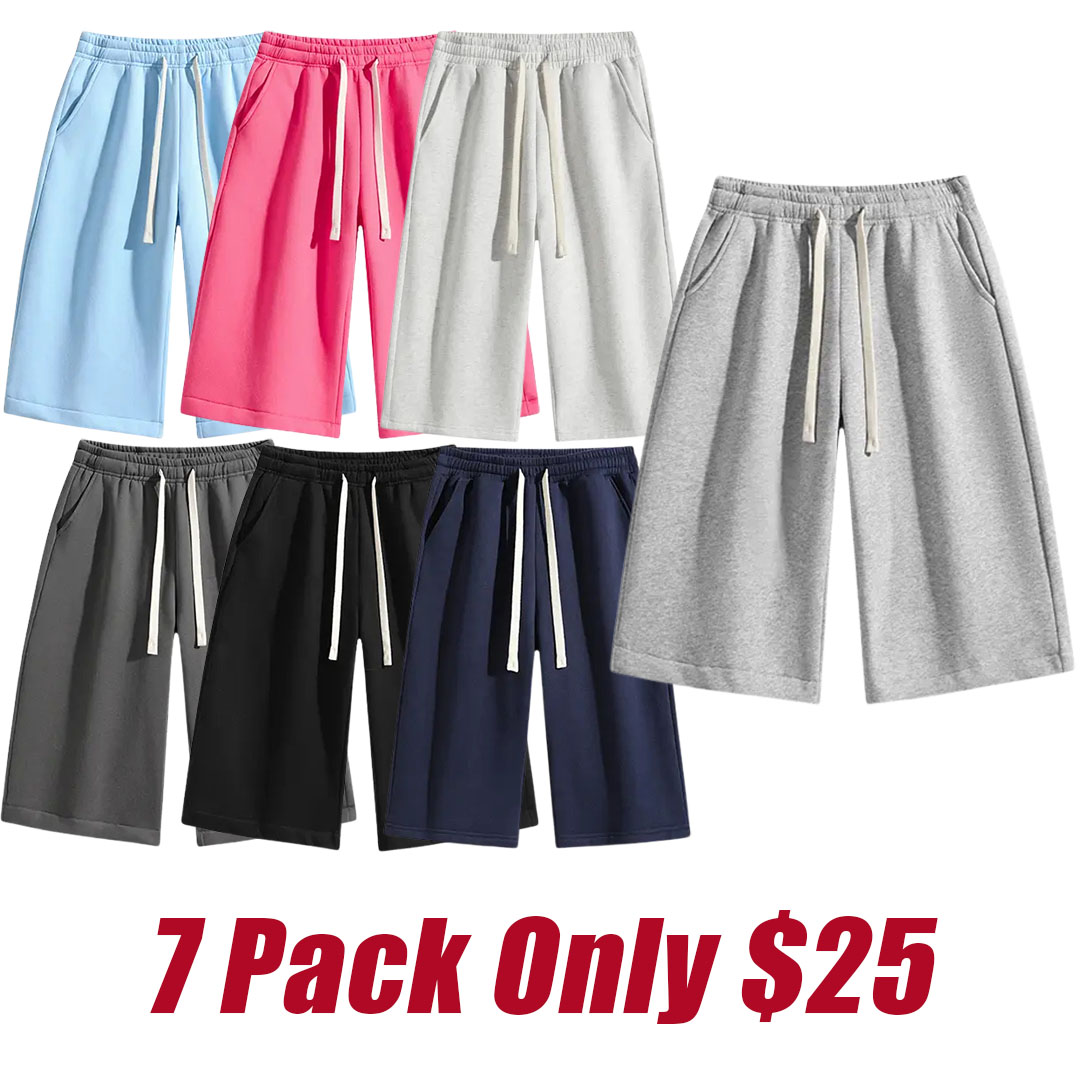 Men’s Summer Bermuda Shorts with Belt
