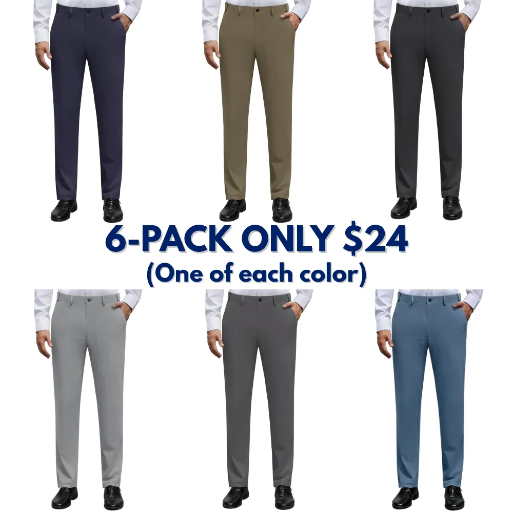 Men's Stretch Dress Pants