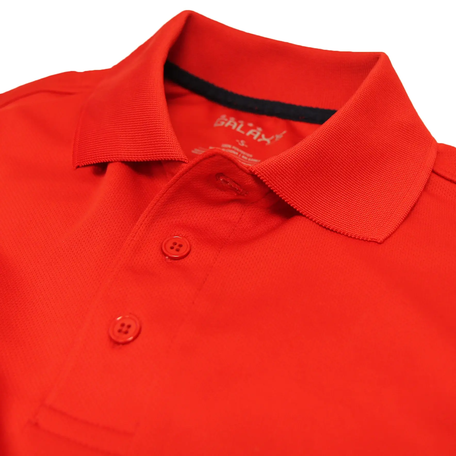 Men's Dry Fit Moisture-Wicking Polo Shirt 5-Pack