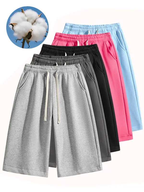 Men’s Summer Bermuda Shorts with Belt