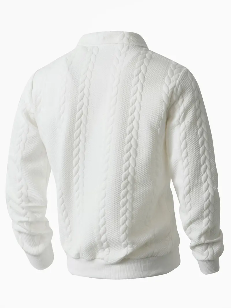 Men's Spring Outfits Knitted Polo Neck Long Sleeve Fitted Knitwear Sweatshirt for Daily Wear, Casual Basic Knitwear, Old Money Zipper Half Button Design, Casual Versatile Sweater Pullover, Essential for Man's Wardrobe Men's Spring Outfits Knitted Polo Neck Long Sleeve Fitted Knitwear Sweatshirt for Daily Wear, Casual Basic Knitwear, Old Money Zipper Half Button Design, Casual Versatile Sweater Pullover, Essential for Man's Wardrobe
