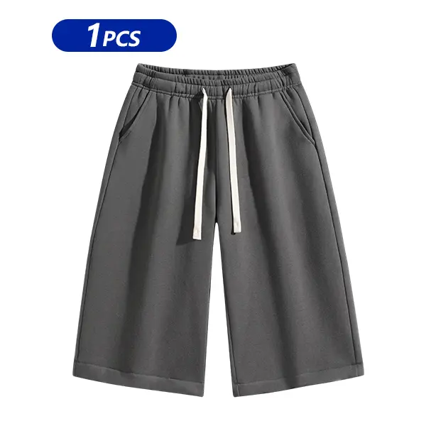 Men’s Summer Bermuda Shorts with Belt