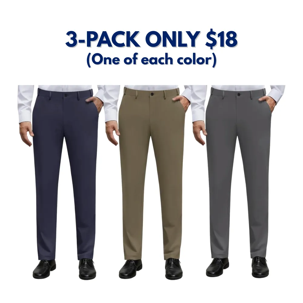 Men's Stretch Dress Pants