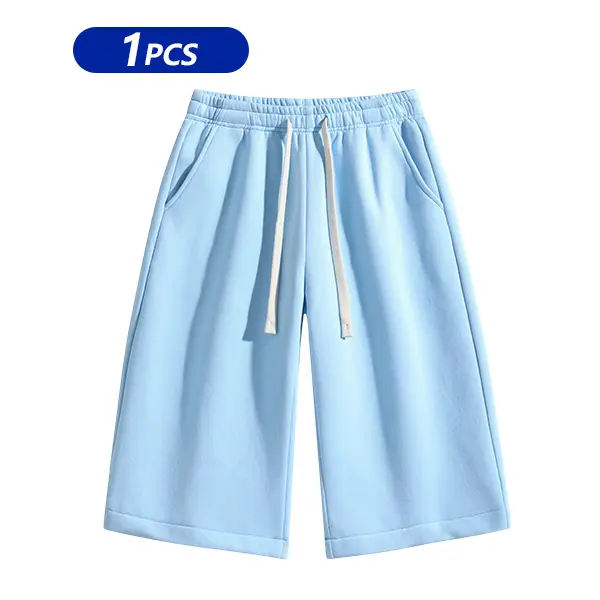 Men’s Summer Bermuda Shorts with Belt