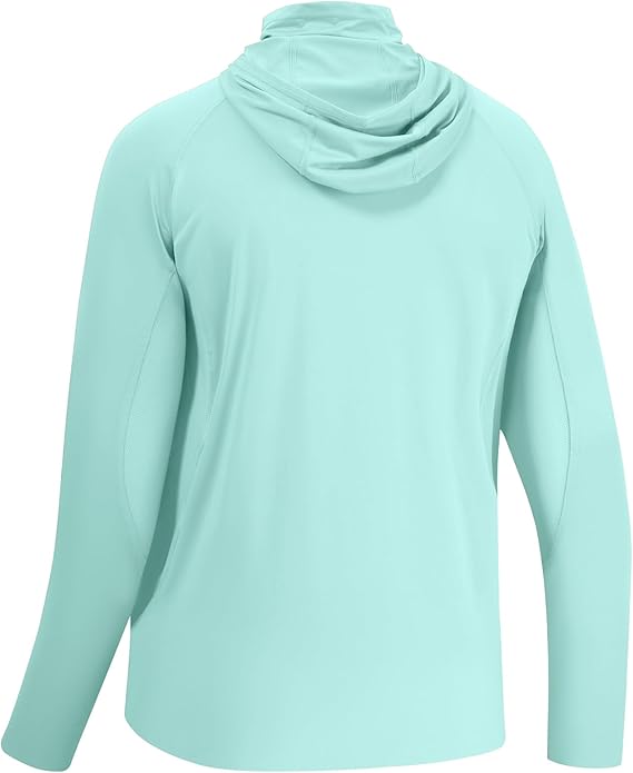 [Copy]🔥 HOT SALE 📦 8-PACK DEAL ☀️☀️☀️UPF 50+ Men’s Long Sleeve Fishing Shirt with Mask UV Neck Gaiter Hoodie