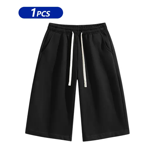 Men’s Summer Bermuda Shorts with Belt