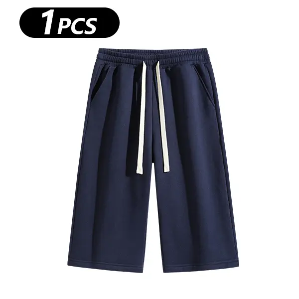Men’s Summer Bermuda Shorts with Belt