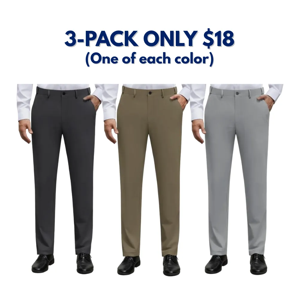 Men's Stretch Dress Pants