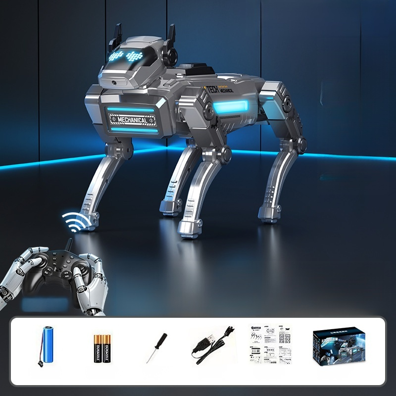 AI Coding Robot Dog: Voice & app play to master 37+ skills, No more brainless screen time!
