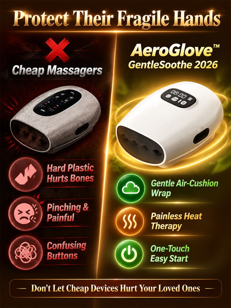 【4D Aviation-Grade Thermal-Powered Hand Therapy Chamber】15-Min Daily Therapy to Restore Hand Mobility, No More Morning