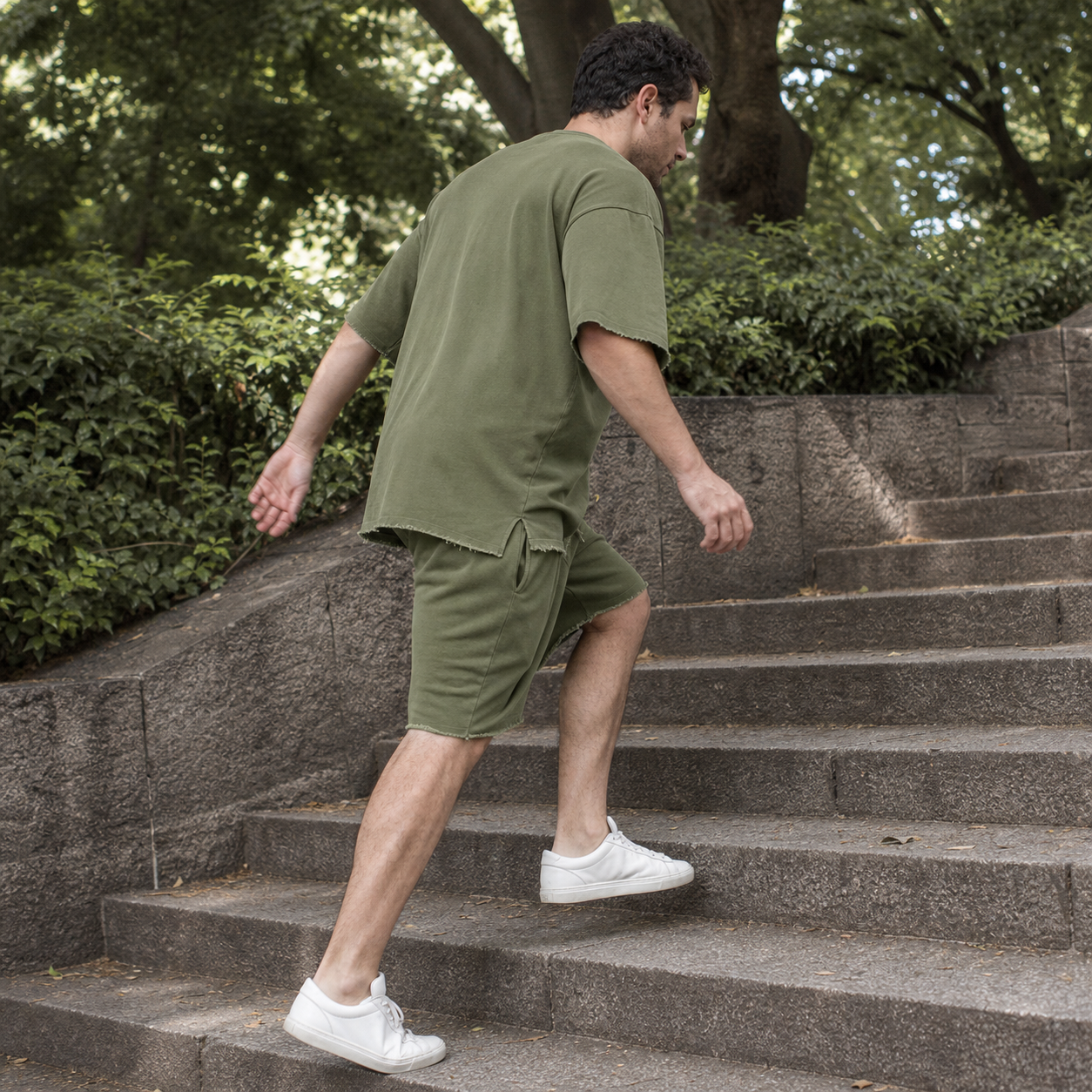 Men's Cotton T-Shirt & Shorts Sets | 8-Pack & 16
