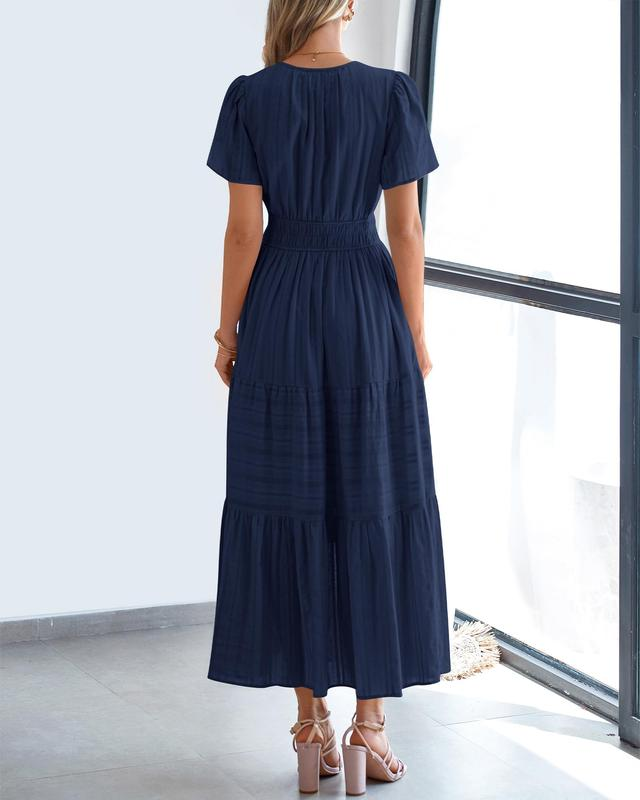 Hot Sale -Womens Summer 2026 Casual Midi Maxi Dresses