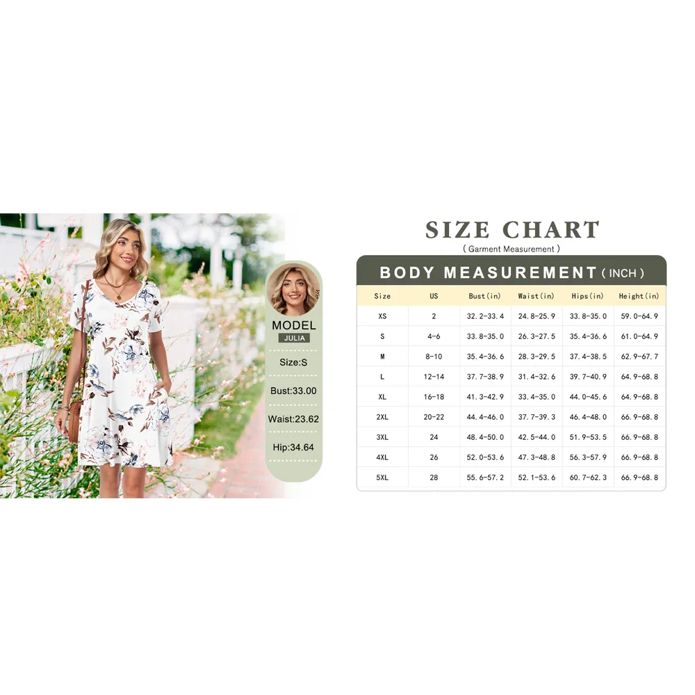 Hot Sale -Women Square Neck Ditsy Floral Dress