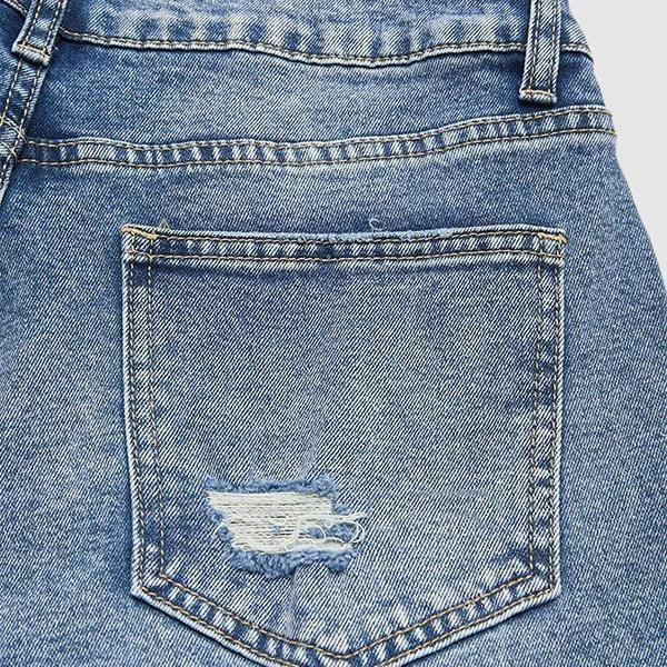 LAST 2 DAYS - Mid-Rise Straight-Leg Cropped Jeans
