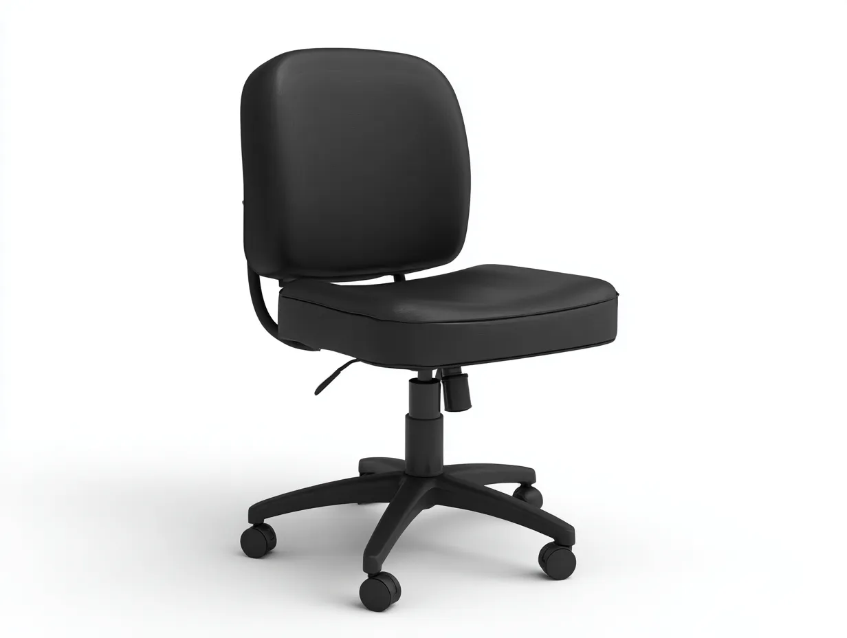 Bürostuhl mit Netzrücken 68x69x105 cm - Weiß und Hellgrau - ergonomische Sitzform mit Armlehnen für das Büro-Zavoahouse