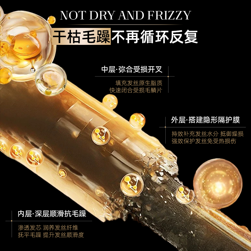 Perfume Silky Hair Nourishing Essential Oil Spray 50ml